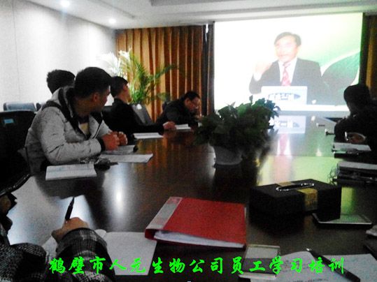 海南人元公司升華思想，突破業(yè)績”學習培訓